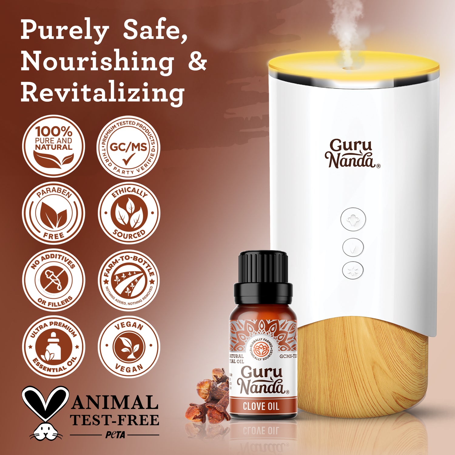 Clove Essential Oil, 15 mL – 2-Pack