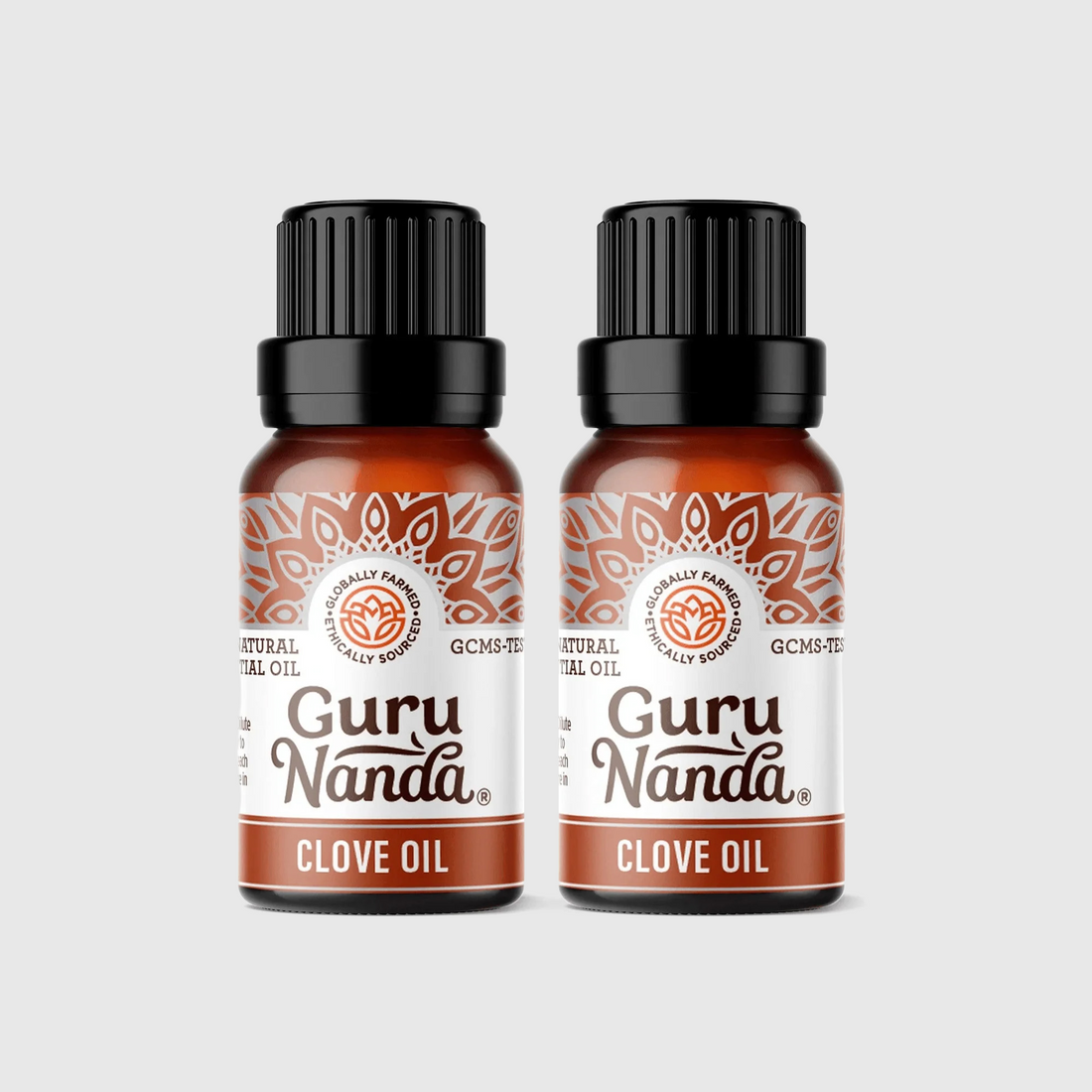 Aceite esencial de clavo, 15 ml – Paquete de 2
