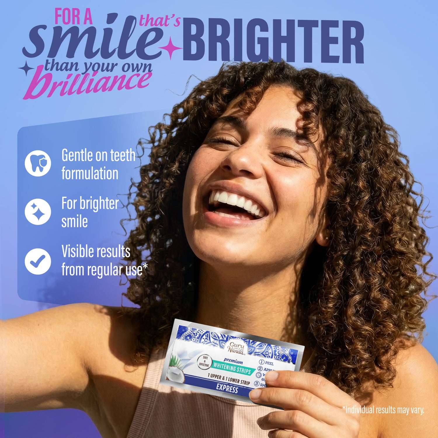 Whitening Strips – 30 Day Treatment