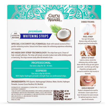 Whitening Strips – 30 Day Treatment