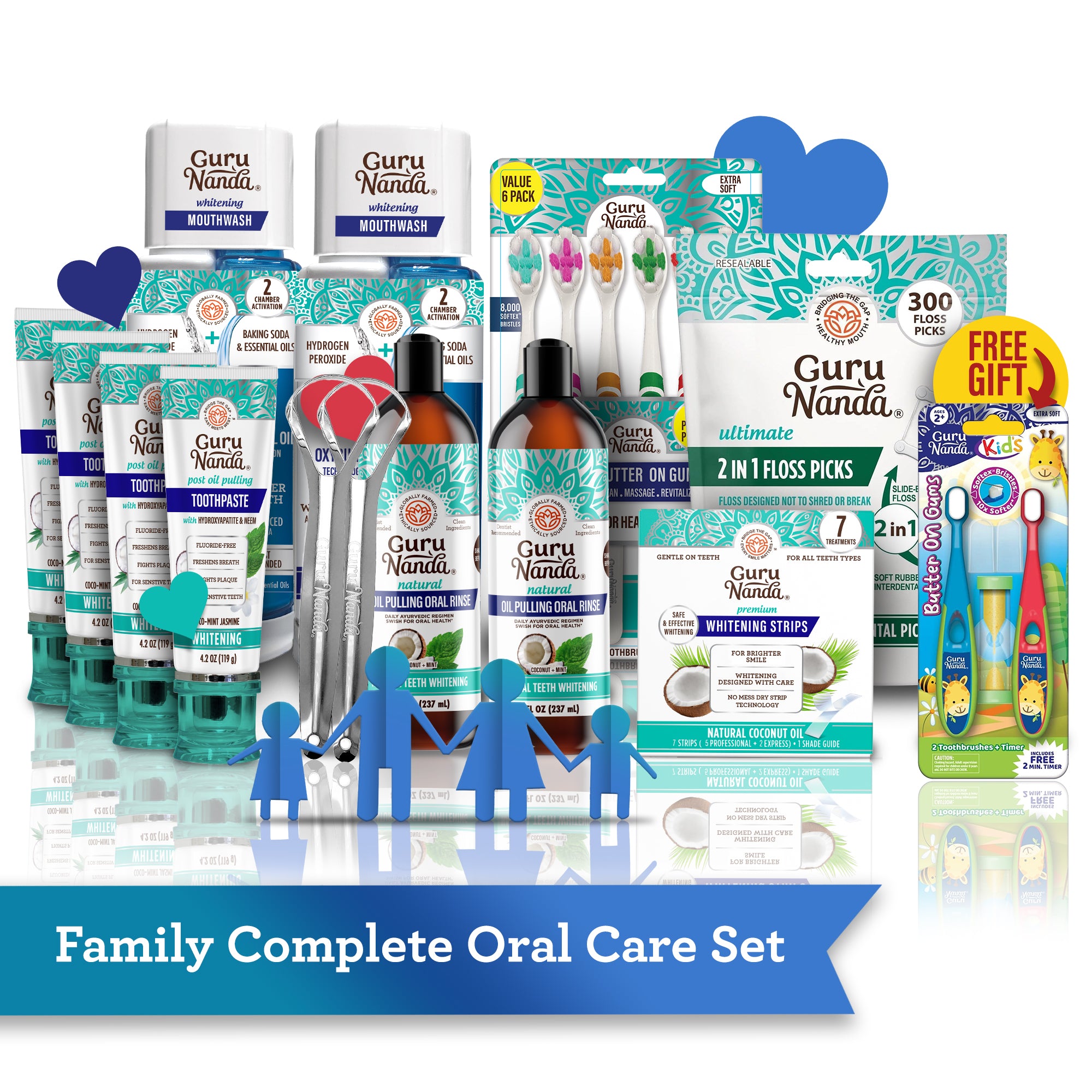 Family Complete Oral Care Set