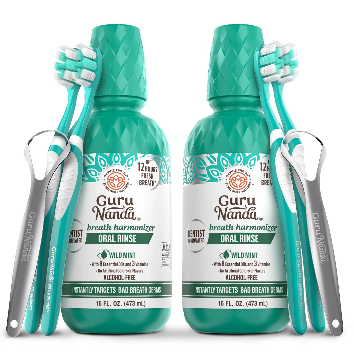 Bain de bouche Oral Rinse Breath Harmonizer - Menthe sauvage (33,8 oz liq.)