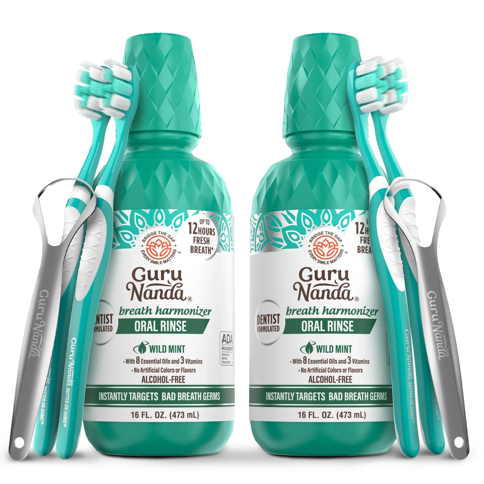 Bain de bouche Oral Rinse Breath Harmonizer - Menthe sauvage (33,8 oz liq.)