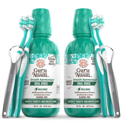 Bain de bouche Oral Rinse Breath Harmonizer - Menthe sauvage (33,8 oz liq.)