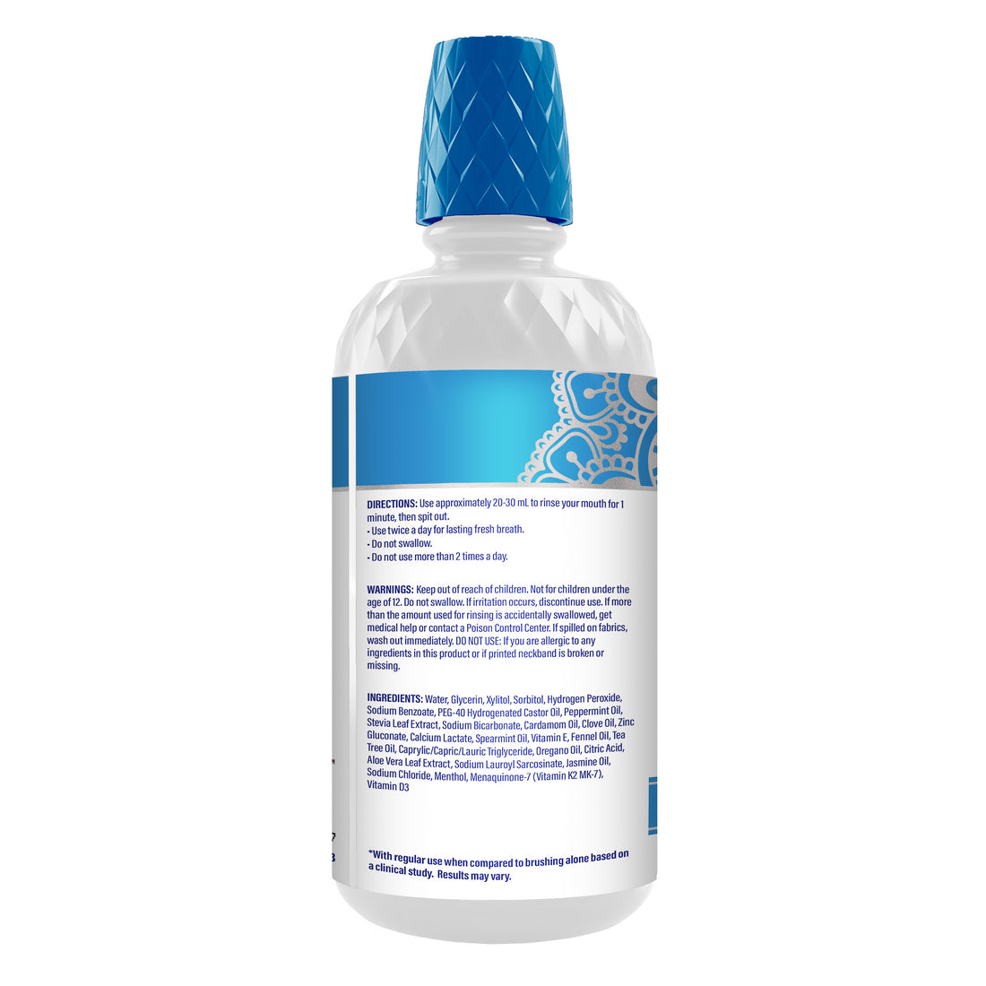 Oxyburst Whitening Oral Rinse Mouthwash - 1L