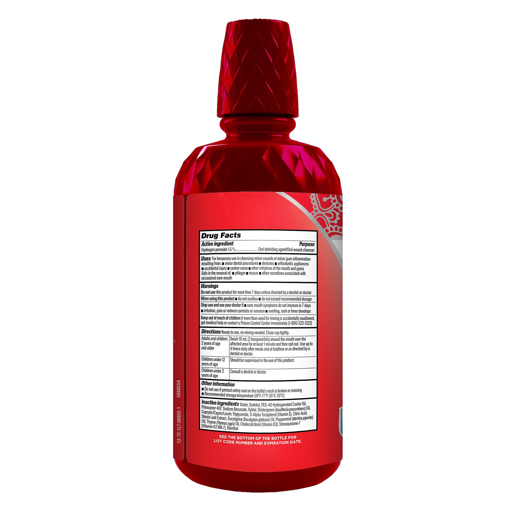 Therapeutic Formula Anti-Sore Oral Rinse Mouthwash - 1L