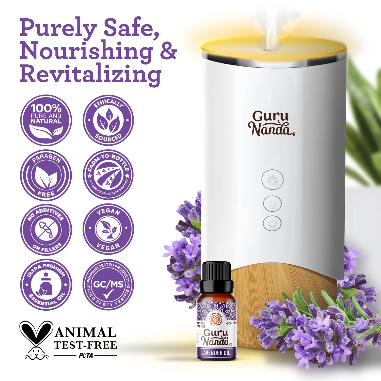 Lavender Essential Oil, 15 mL - 2-Pack