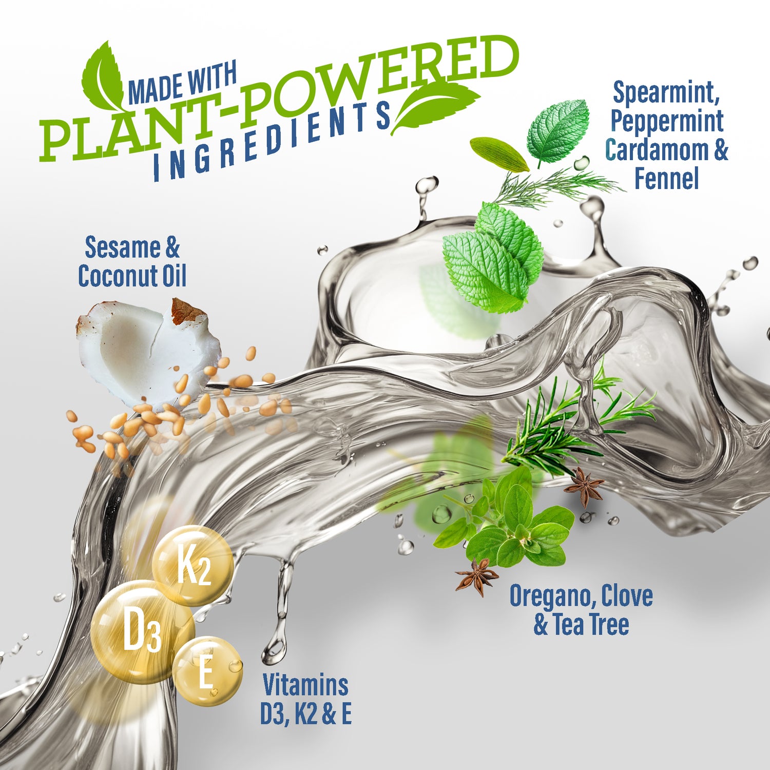 Aceite de extracción de fórmula avanzada para dientes y encías, 8 onzas líquidas (paquete de 3) 