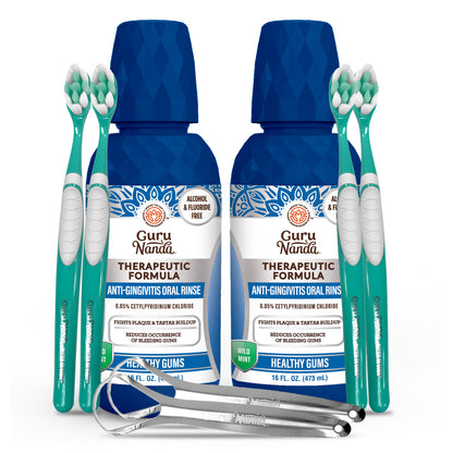 Therapeutic Formula Anti-Gingivitis Oral Rinse Mouthwash - 16 oz  - 2 Pack