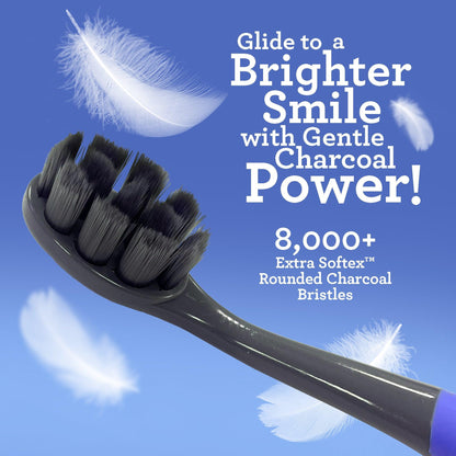 Butter on Gums Charcoal Toothbrush (6-Count)