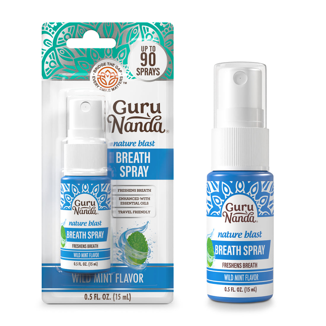 Nature Blast Breath Spray, Wild Mint – 0.5 Fl Oz