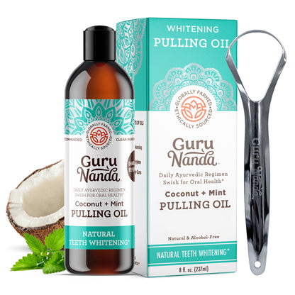 Coconut + Peppermint Pulling Oil, 8 Fl Oz - 1 Pk