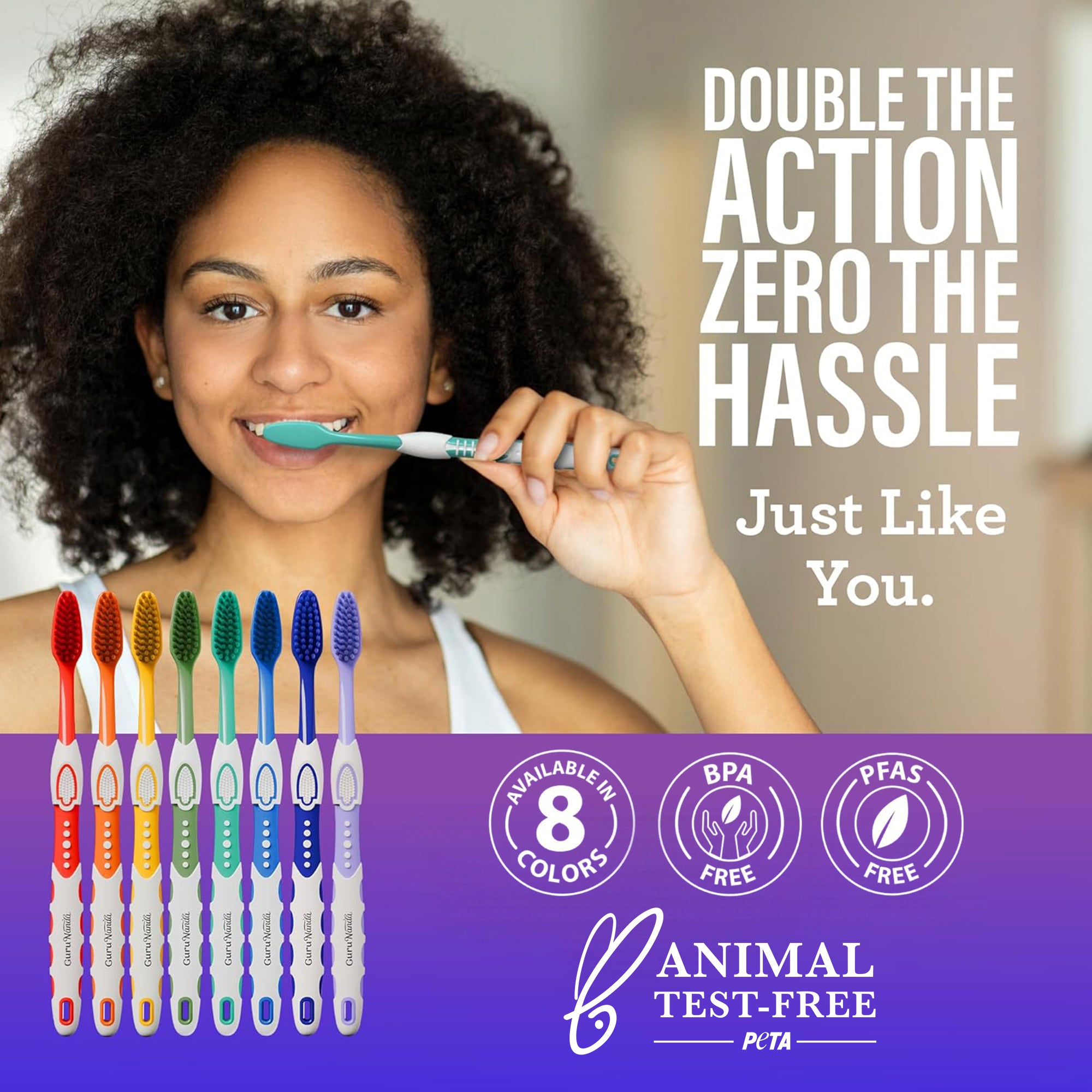 Floss Fusion Toothbrush – GuruNanda