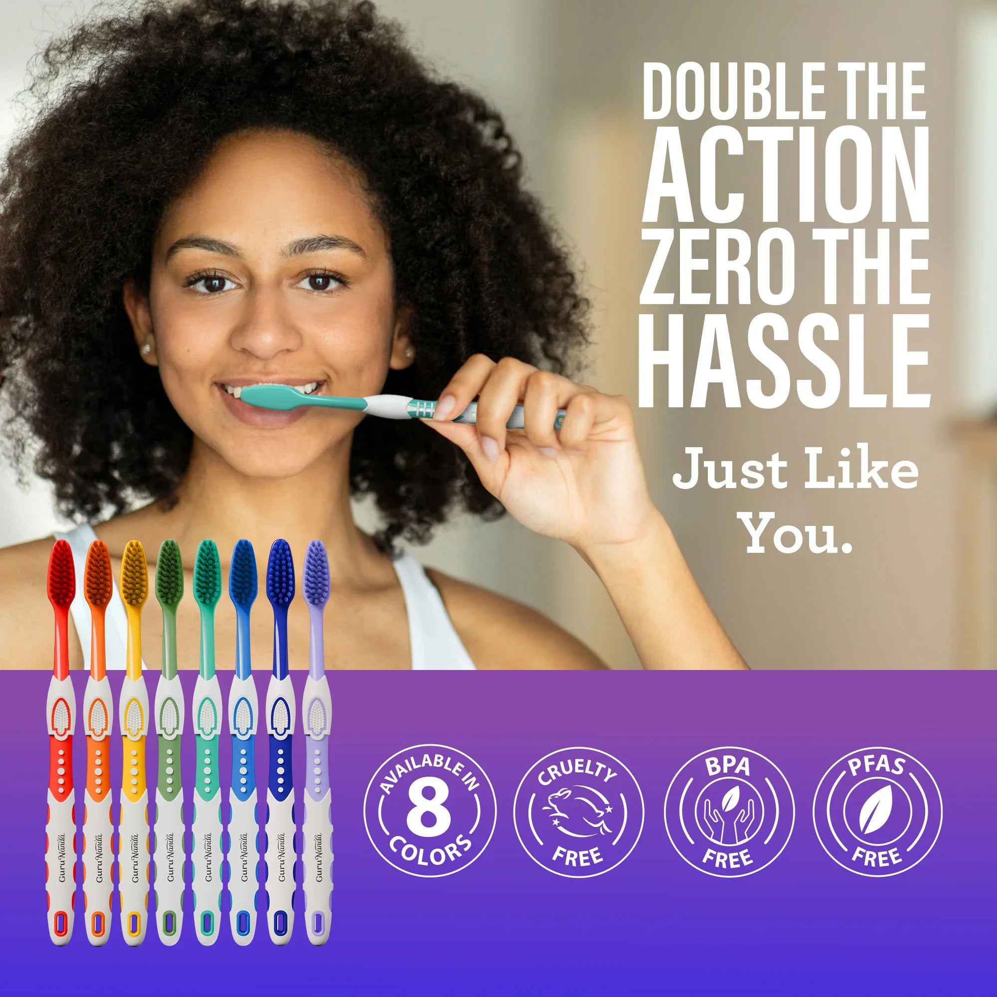 Floss Fusion Toothbrush – GuruNanda