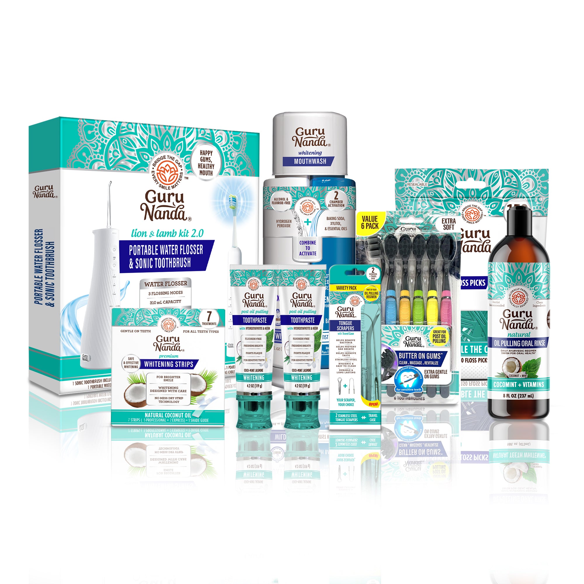 Régimen de 7 pasos del Gurú 2.0 para dientes y encías saludables