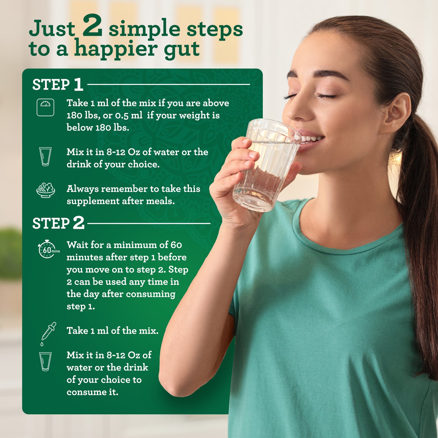 Gutcleanse With Wormwood, Clove &amp; Fulvic Acid — 2-Step Supplement