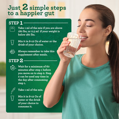 Gutcleanse With Wormwood, Clove &amp; Fulvic Acid — 2-Step Supplement