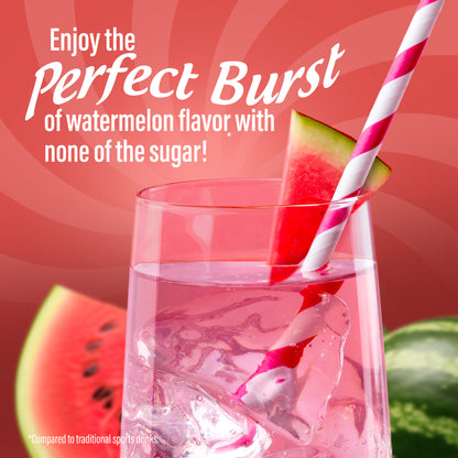 Liquid Hydration Electrolyte Drink Mix, Watermelon - 48 Count