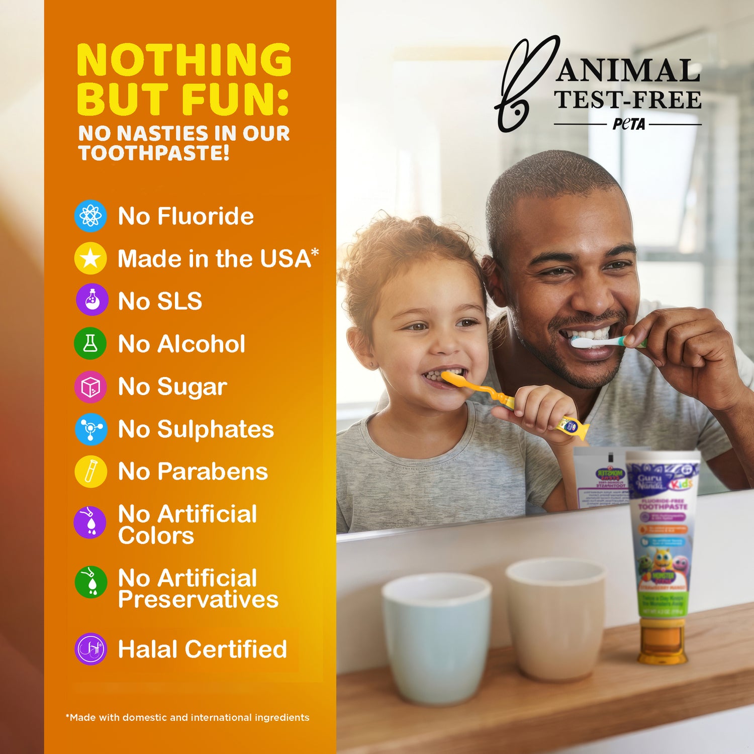 Dentifrice pour enfants au xylitol et à l&