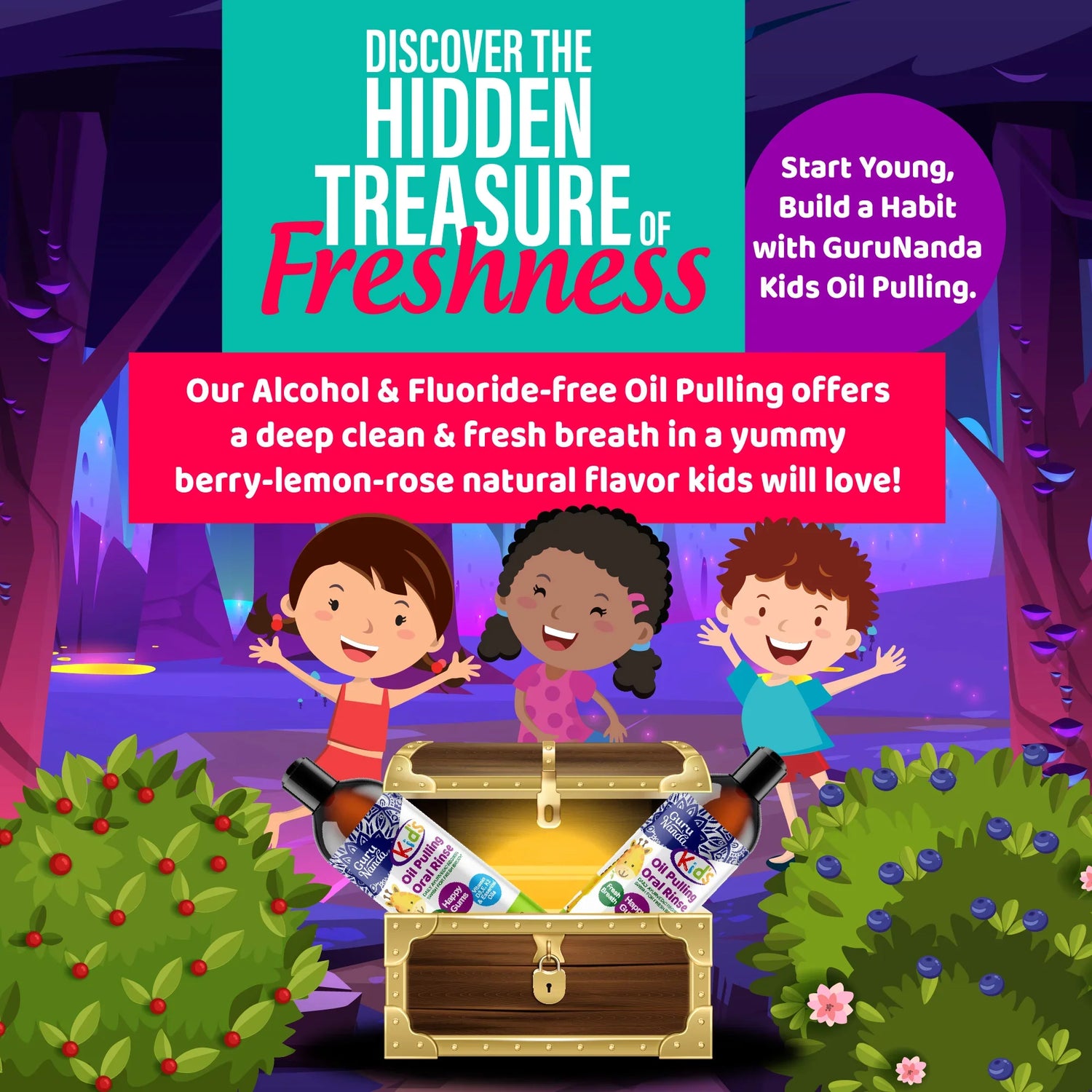 Guru's Kids' Oral Care Regimen