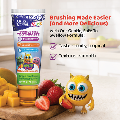 Dentifrice pour enfants au xylitol et à l&