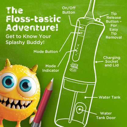 Irrigador bucal para niños (200 ml)