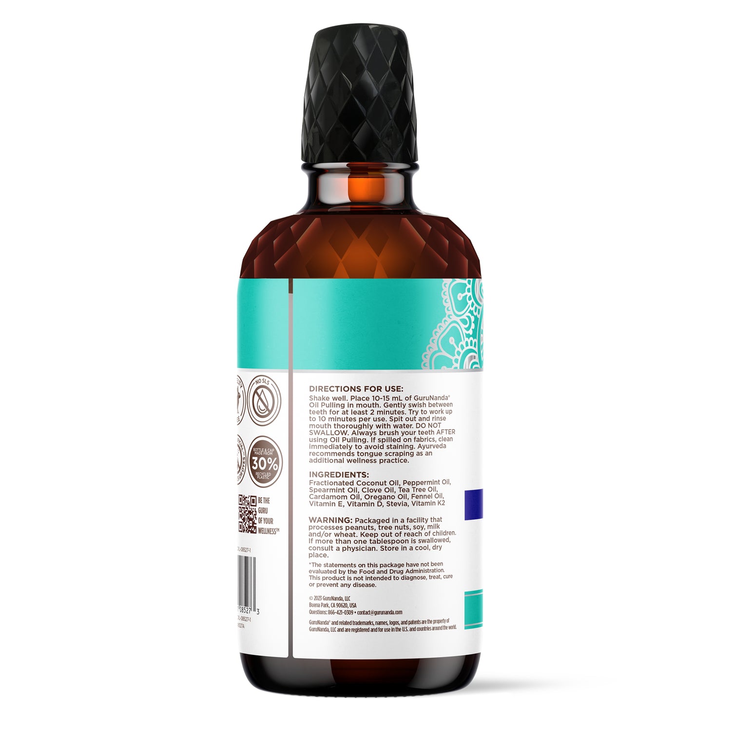 Cocomint Pulling Oil with 7 Essential Oils &amp; Vitamins D3, E &amp; K2, 33.8 oz