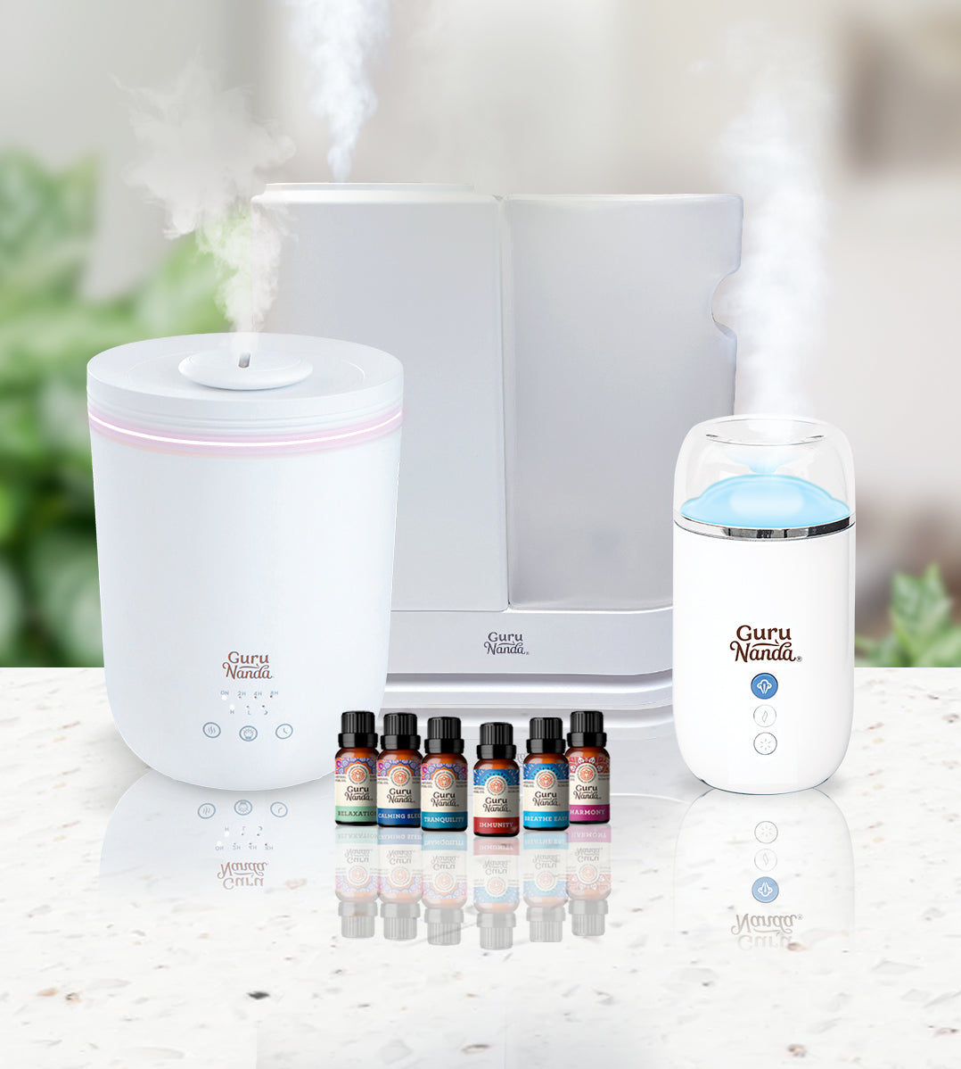 Starter Kit by Revive Essential Oils - 100% Pure Therapeutic Grade, for  Diffuser, Humidifier, Massage, Aromatherapy, Skin & Hair Care