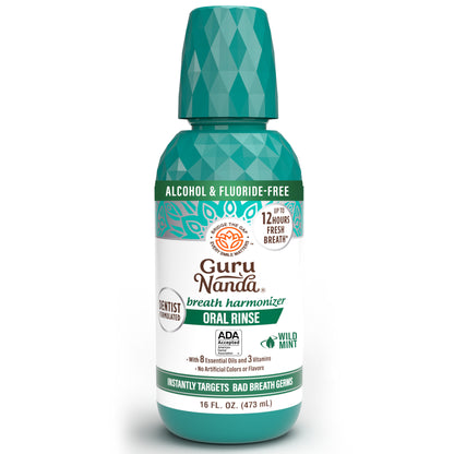 Enjuague bucal Oral Rinse Breath Harmonizer - Menta silvestre (16 onzas líquidas)