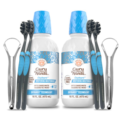 Oxyburst Whitening Oral Rinse Mouthwash - 2 Pack