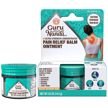 Pain Relief Balm Ointment for Minor Aches &amp; Pains – 0.5 oz.