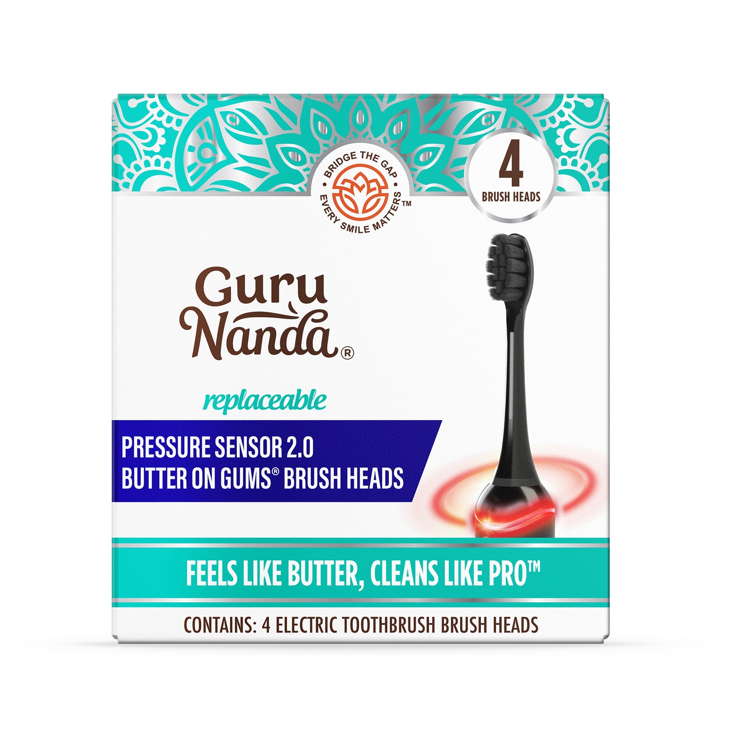 Replacement Brush Head for Pressure Sensor 2.0