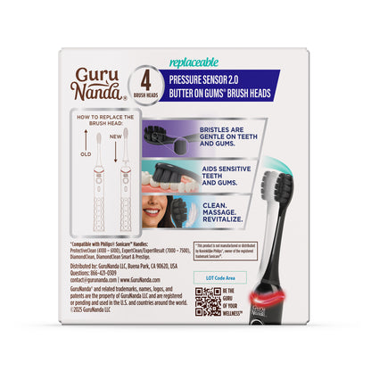 Replacement Brush Head for Pressure Sensor 2.0