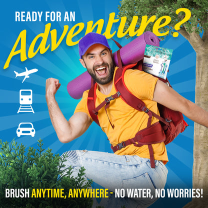 6-in-1 Ready to Go Butter on Gums Pre-Pasted Toothbrushes 2.0 - 21 Count