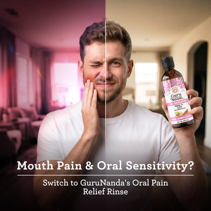 Oral Pain Relief Oil Pulling – 8 fl. oz.
