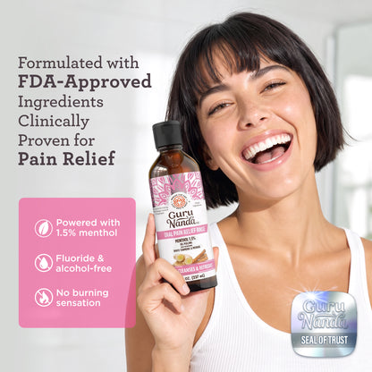 Oral Pain Relief Oil Pulling – 8 fl. oz.
