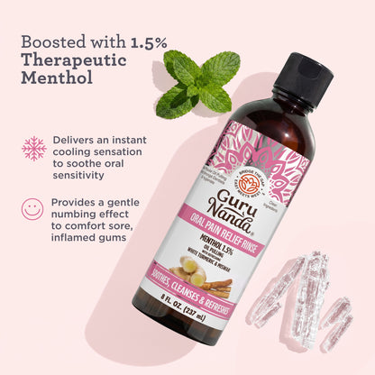 Oral Pain Relief Oil Pulling – 8 fl. oz.