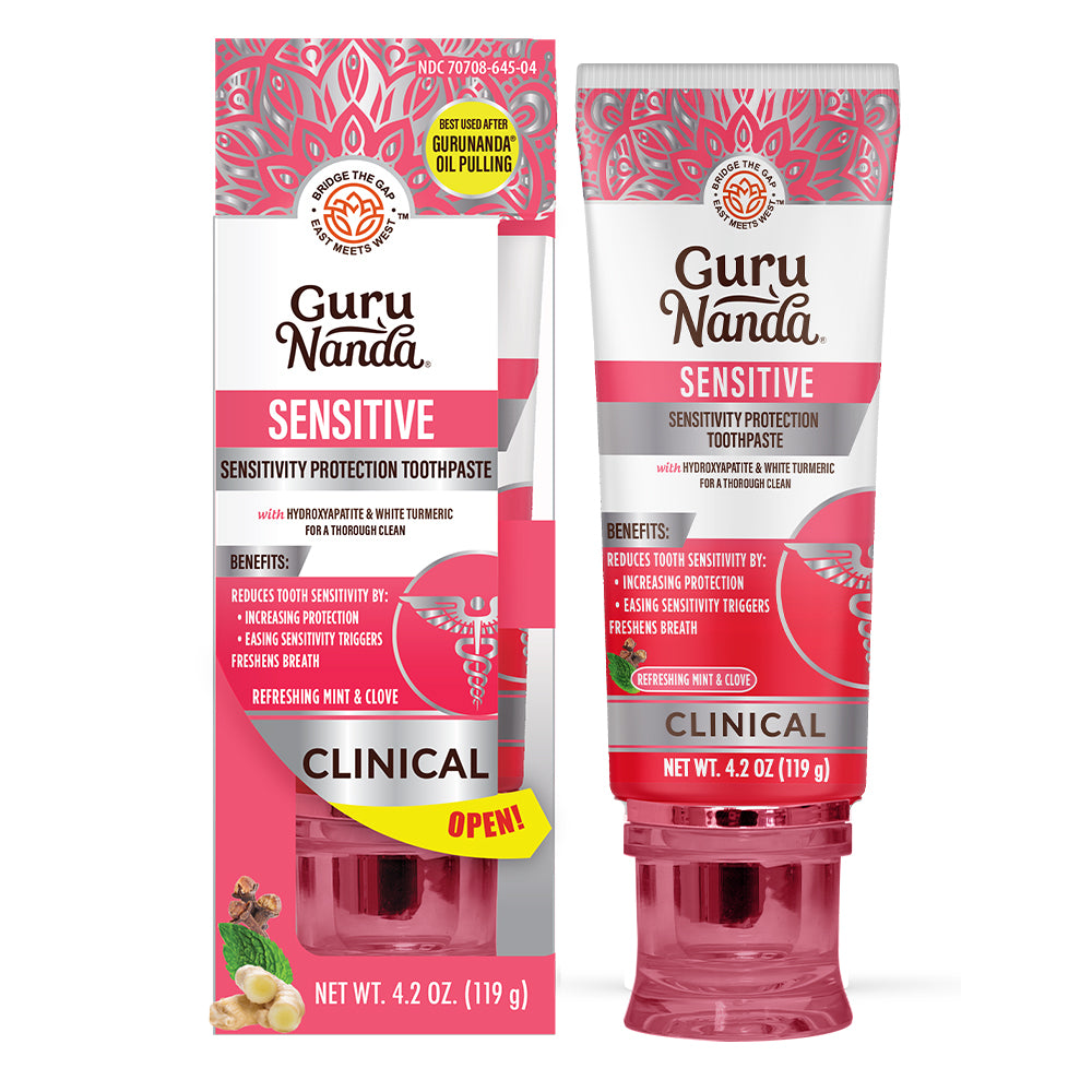 Nano-Hydroxyapatite &amp; White Turmeric Sensitive Toothpaste – 4.2 oz