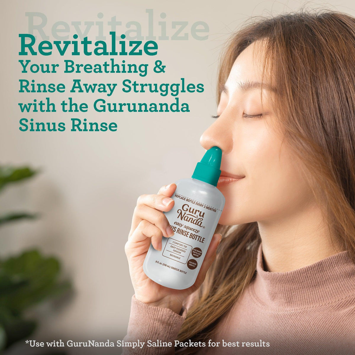 S Inus Rinse Sinus Rinse Bottle – GuruNanda