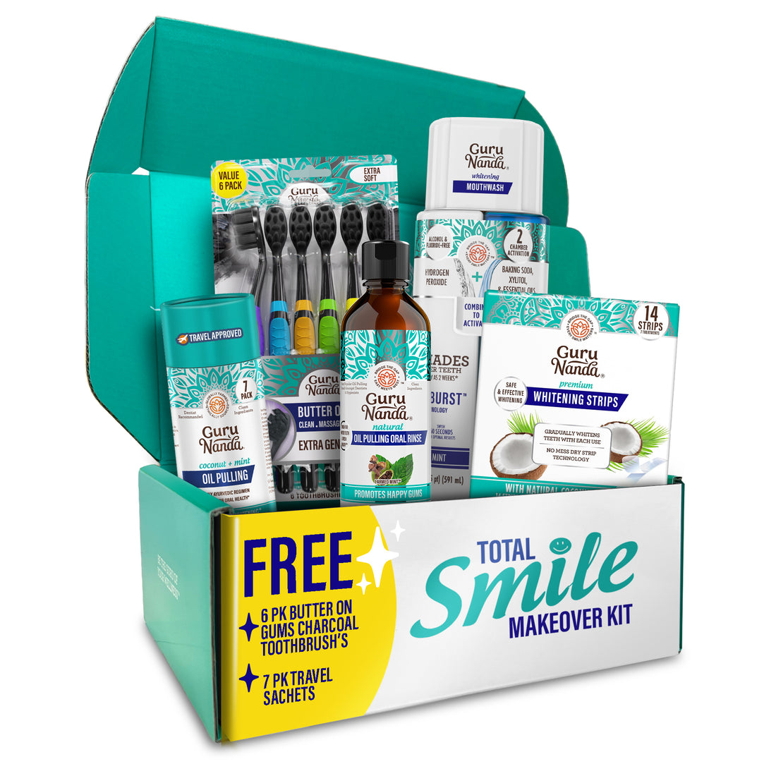 Total Smile Makeover Kit - Charcoal