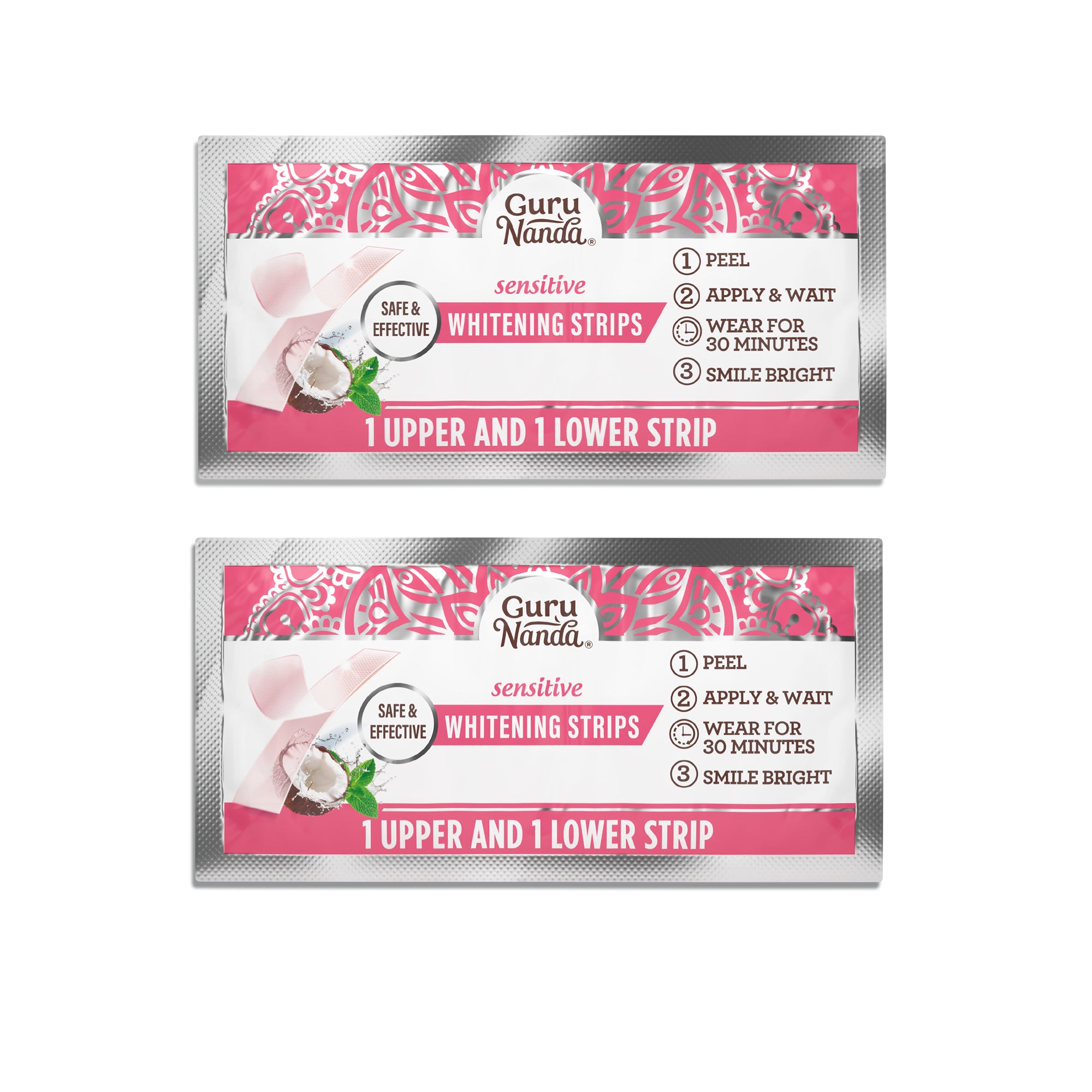 Sensitive Whitening Strips (5%HP)