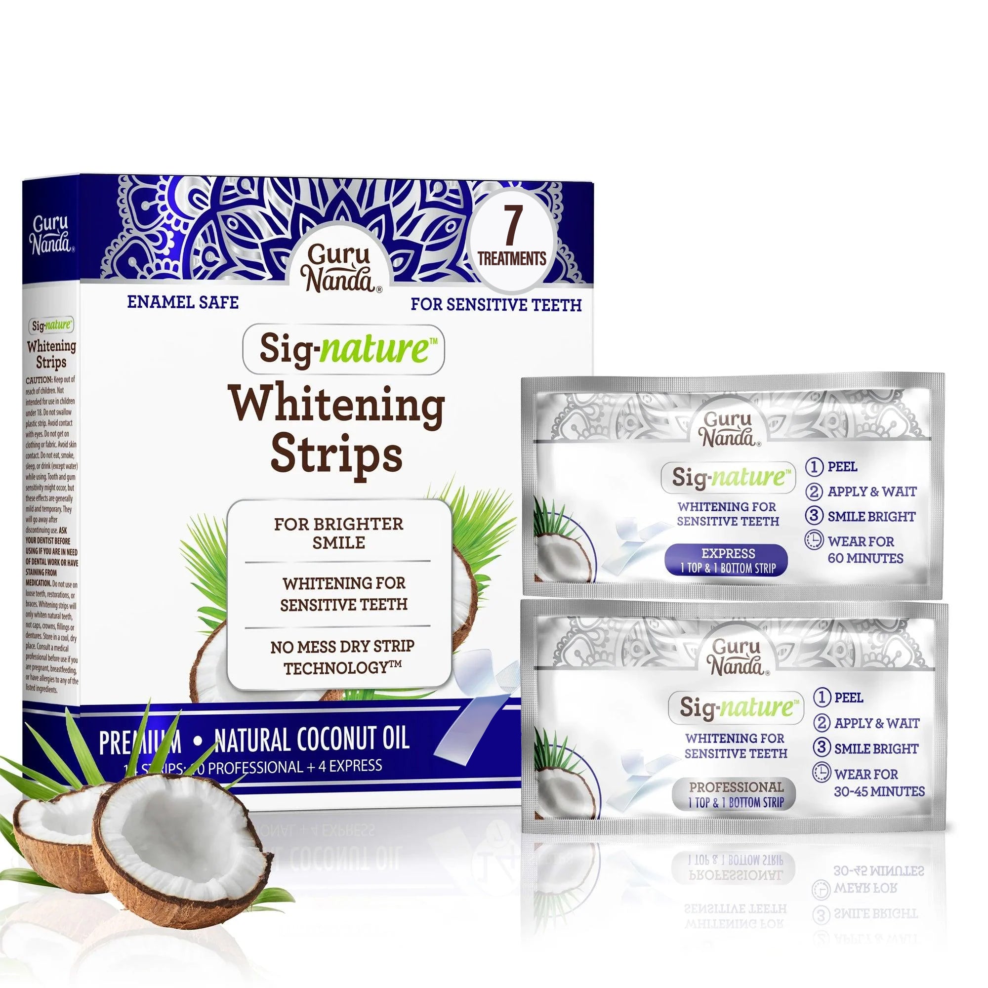 Cocomint Oil Pulling &amp; Whitening Strips