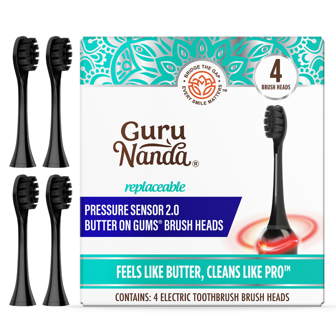 Replacement Brush Head for Pressure Sensor 2.0