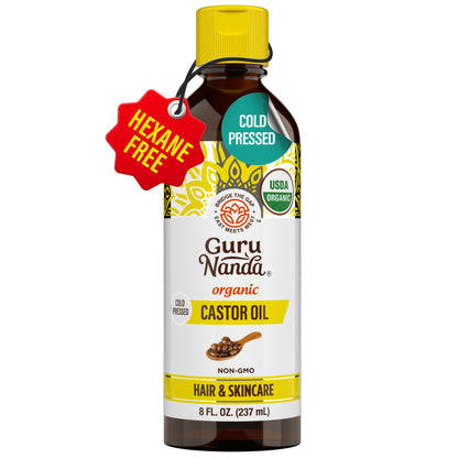 Organic Castor Oil – 8 oz