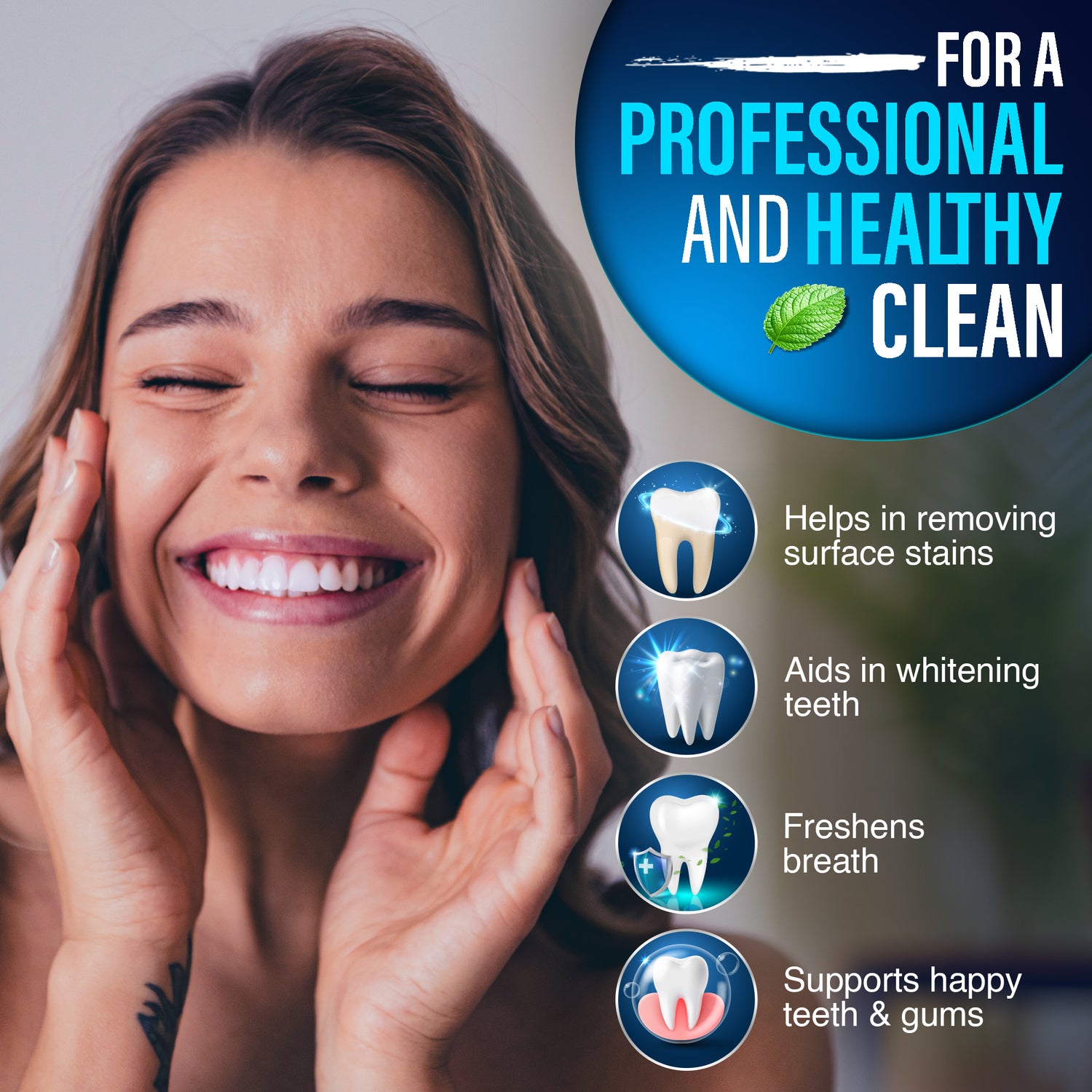 Oxyburst Whitening Oral Rinse Mouthwash - 2 Pack