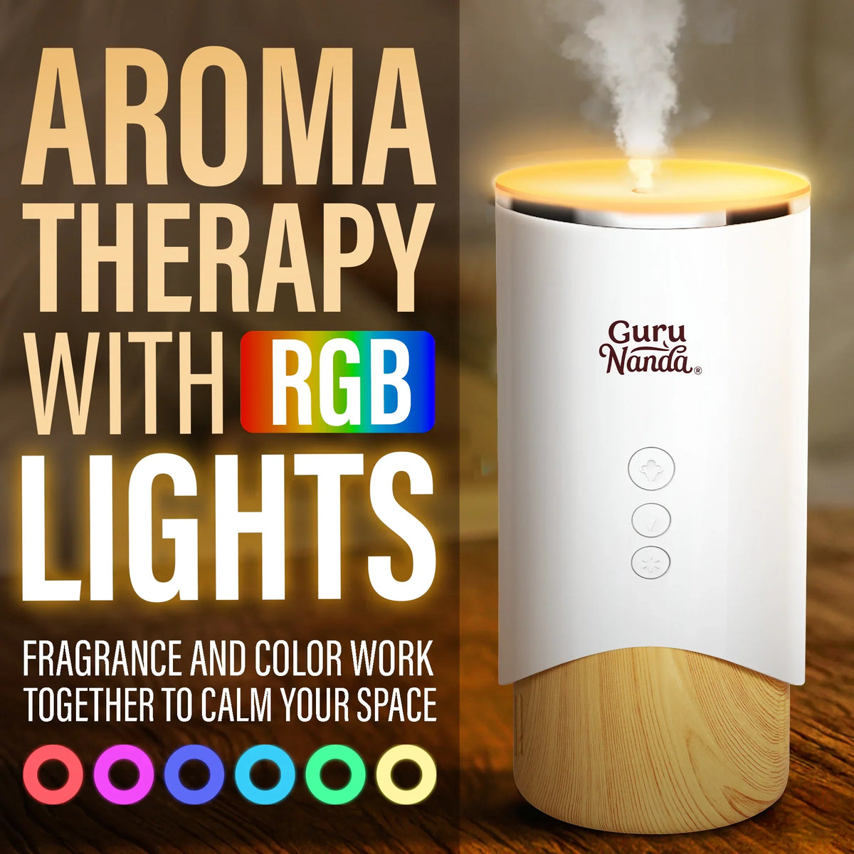 Calm Aura Diffuser – 100ml – GuruNanda