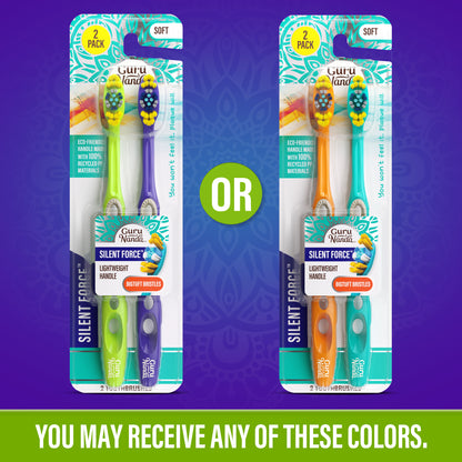 Silent Force Toothbrush - 2 Pack