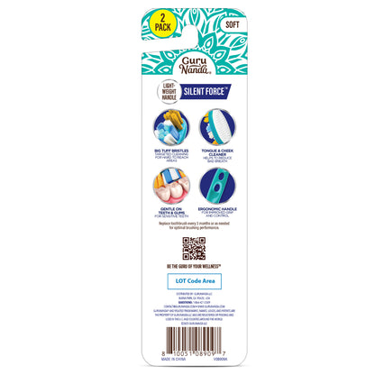 Silent Force Toothbrush - 2 Pack