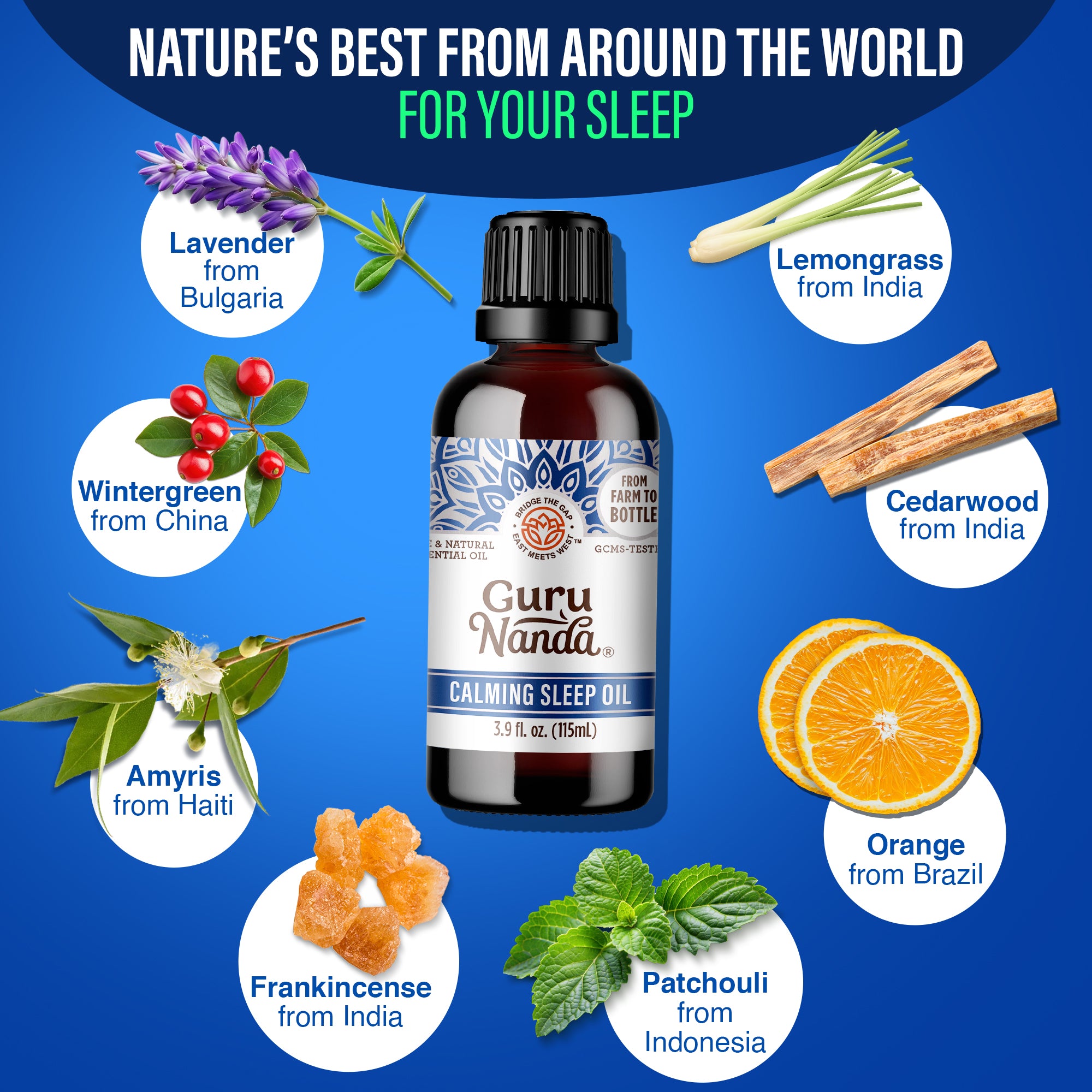 Calming Sleep Essential Oil - 3.9 oz