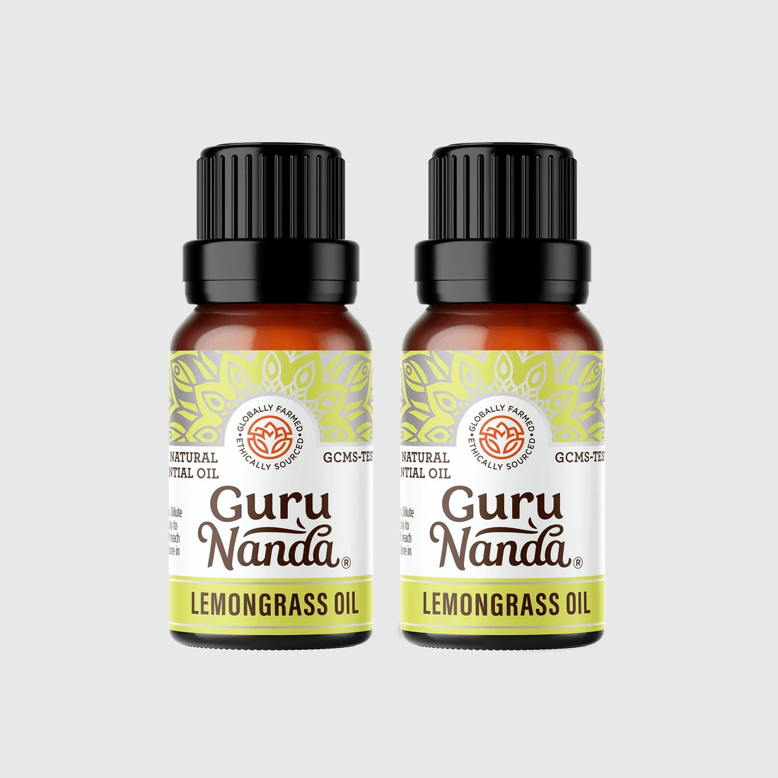 Lemongrass Essential Oil, 15 mL - 2 -Pack
